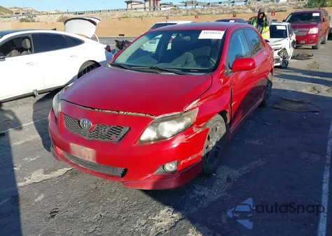 2010 Toyota Corolla S from USA, damaged, VIN 2T1BU4EE2AC446070